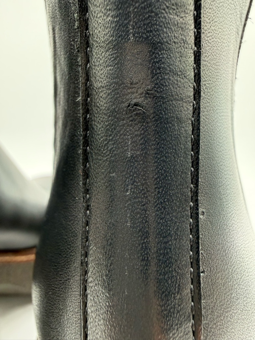 Pons Quintana Black Leather Platform Chelsea Chunky Block Heel, Modern Boots - Picture 15 of 16